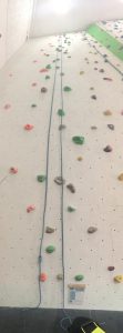 Image of the 5+ Graded wall (which grading I was unaware of when I climbed)