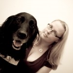 An image of Tee and Vicky (Tees Guide Dog)